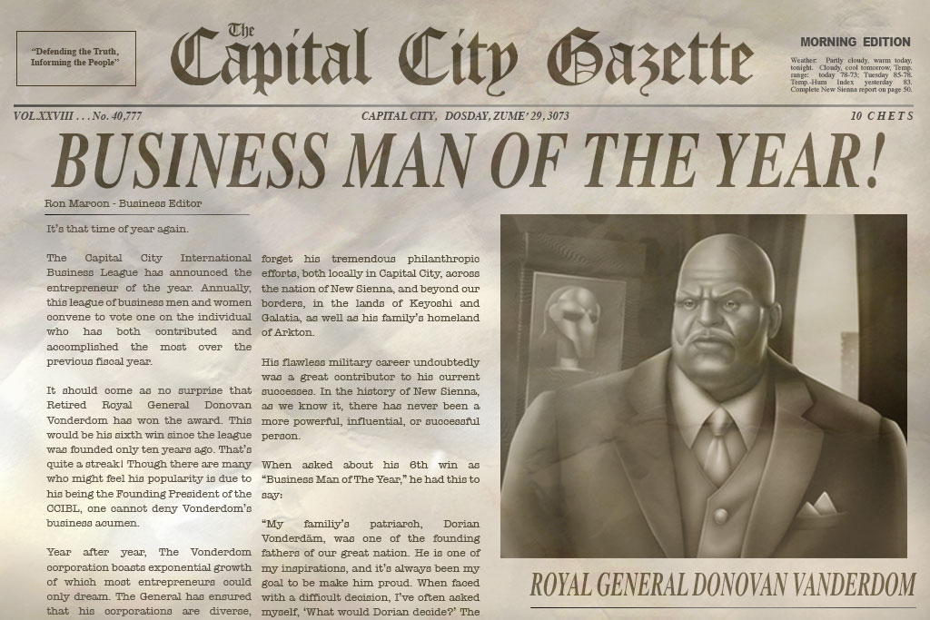 Business Man of The Year 3073