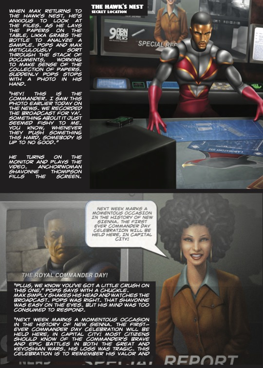 Crimson Hawk Issue # 1 Excerpt