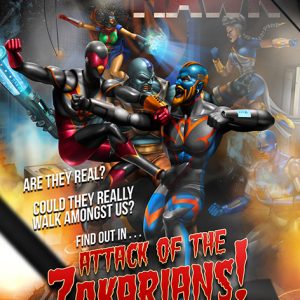 The Crimson Hawk Issue #2: Attack of The Zakarians